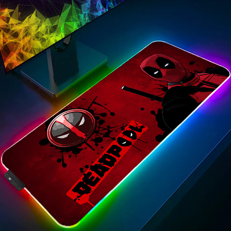Pc Gaming Simulator - LED Mouse Pad Gaming Backlight Lock