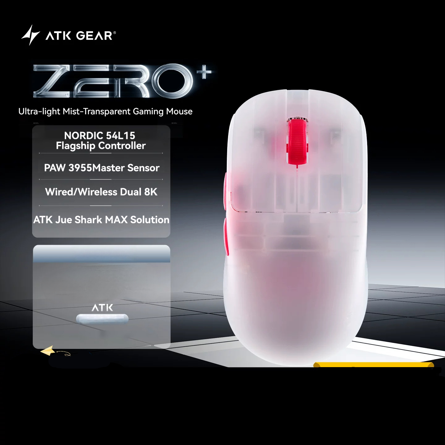 Wireless Gaming Mouse - NEW ATK ZERO Plus Mouse Wireless