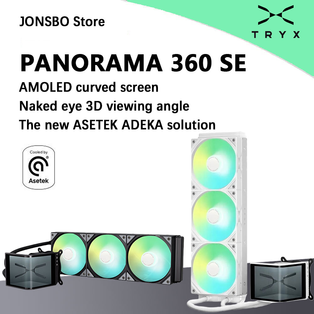 TRYX PANORAMA 360 SE 360MM All - Pc Gaming Water Cooling recension och pris
