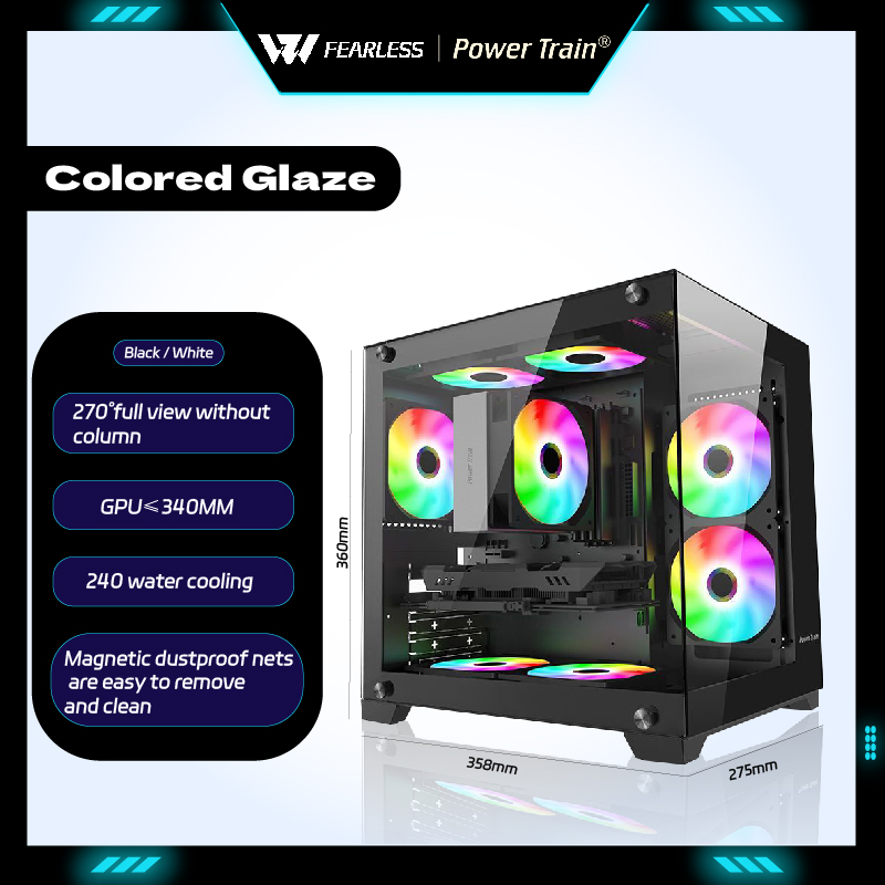 Power Train Coloured Glaze MAT - Pc Gaming Water Cooling recension och pris
