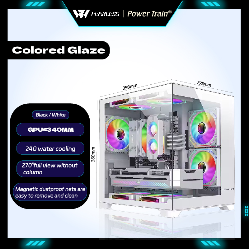 Power Train Coloured Glaze MAT - Pc Gaming Water Cooling recension och pris
