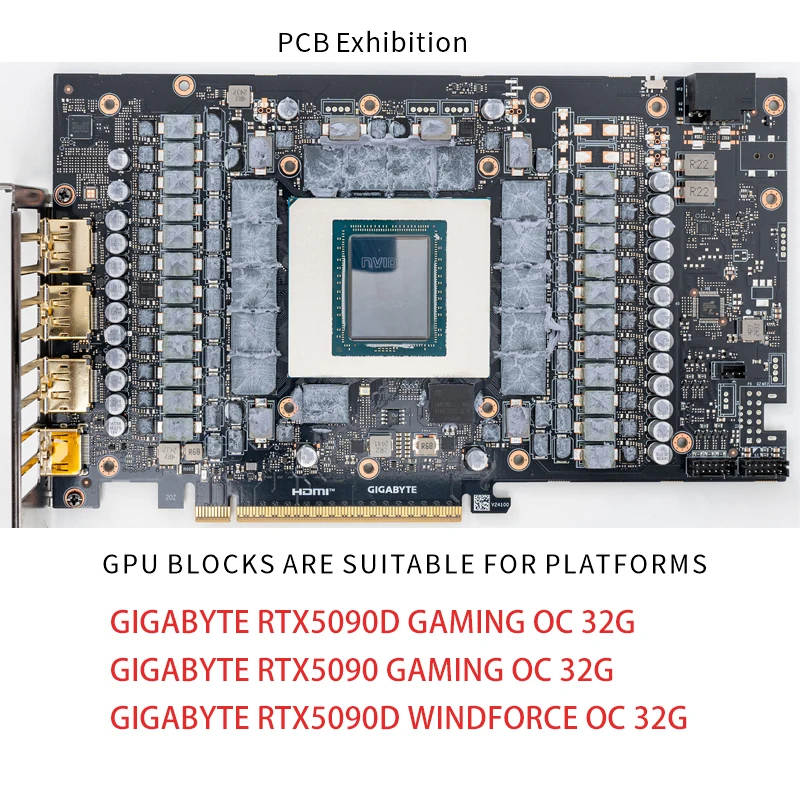 Bykski N-GV5090DWF-X GPU Block - Pc Gaming Water Cooling recension och pris