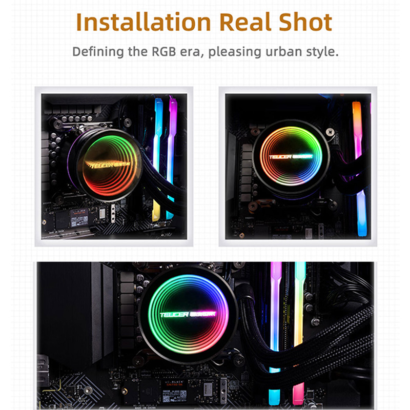TEUCER 360MM All-in-One ARGB C - Pc Gaming Water Cooling recension och pris