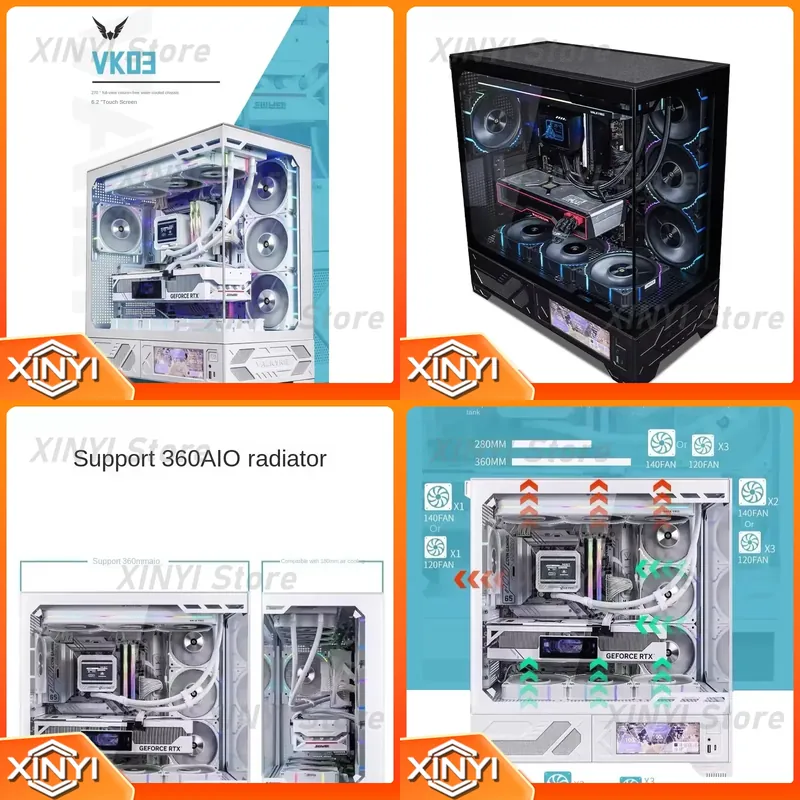 for Valkyrie VK03 White Alumin - Pc Gaming Water Cooling recension och pris