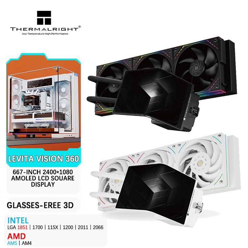 Thermalright LEVITA VISION 360 - Pc Gaming Water Cooling recension och pris