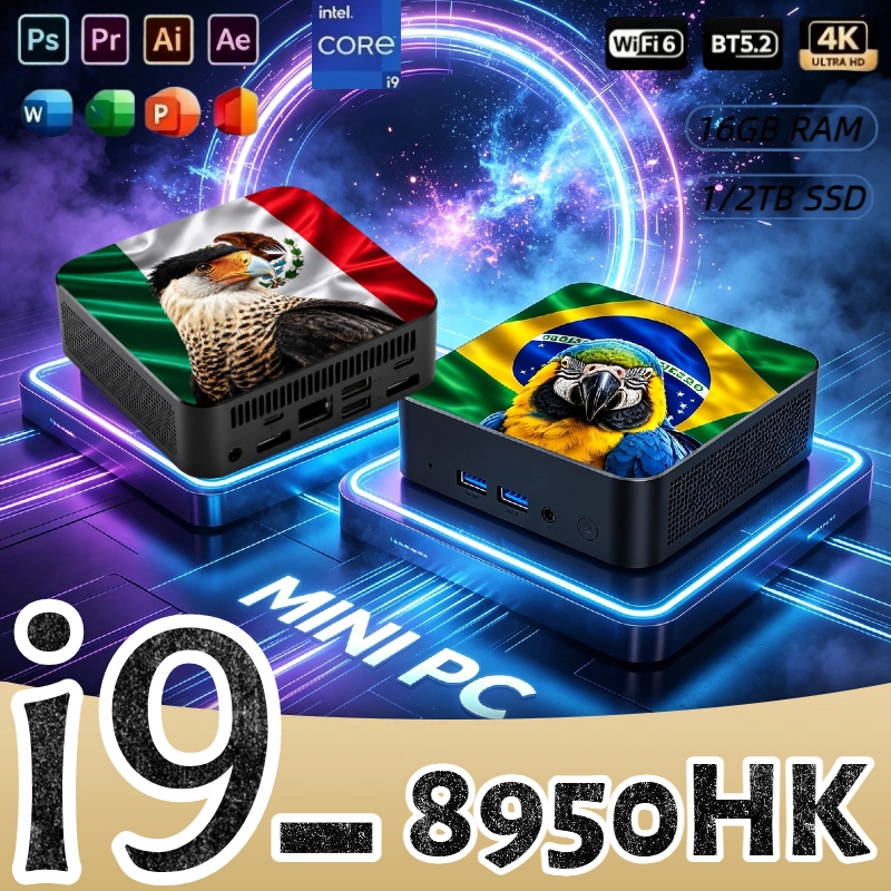 Mini PC Core i9-8950HK 16GB RA - Pc Gaming Intel recension och pris
