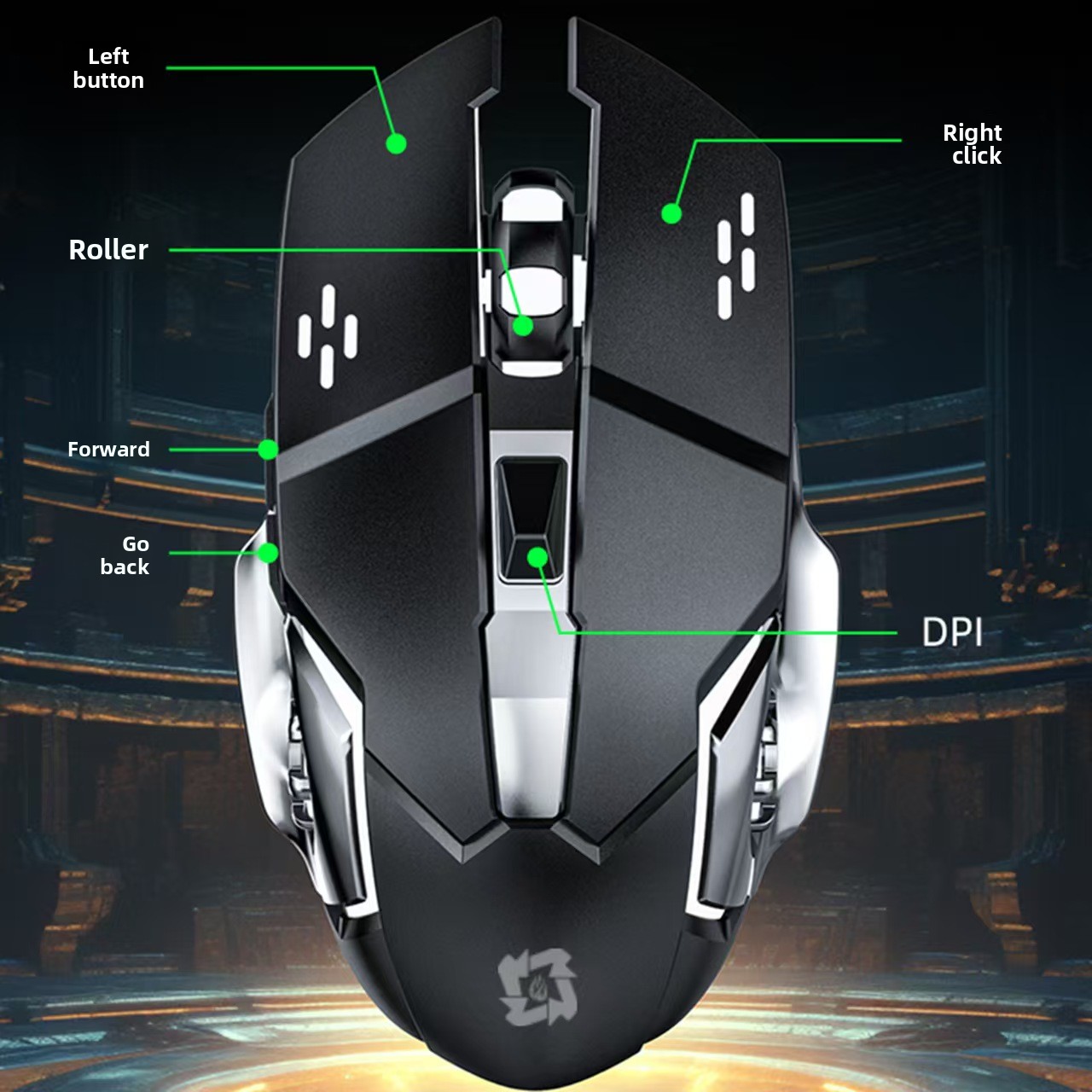 Rechargeable Wireless Gaming M - Wireless Gaming Mouse recension och pris
