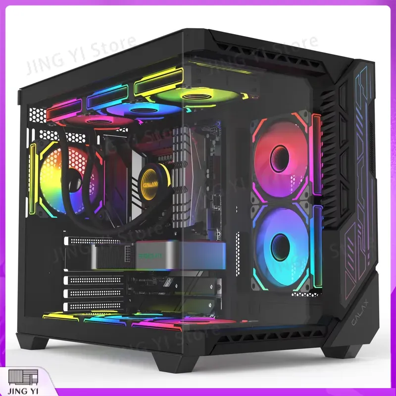 RGB Gaming PC Case Mid Tower S - Pc Gaming Water Cooling recension och pris