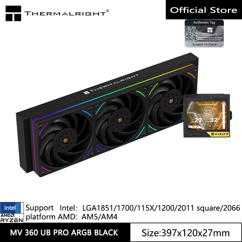 Thermalright Mjolnir VISION 36 - Pc Gaming Water Cooling recension och pris
