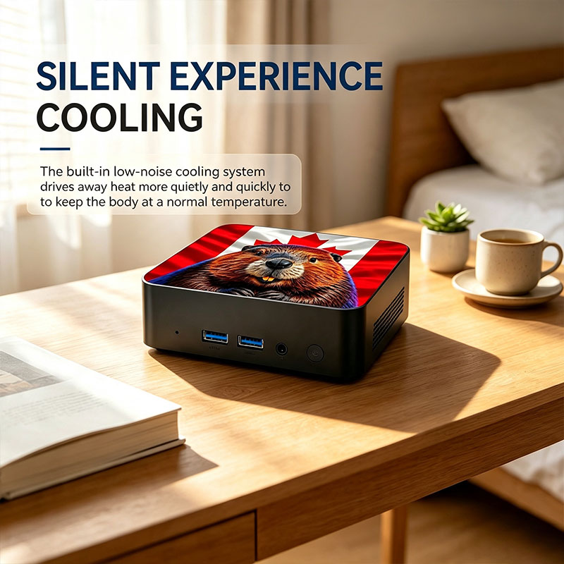 New 2026Canada Flag Ultra Mini - Pc Gaming Intel recension och pris