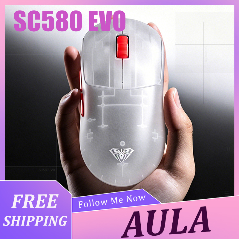 AULA SC580 EVO Mouse Lightweig - Wireless Gaming Mouse recension och pris