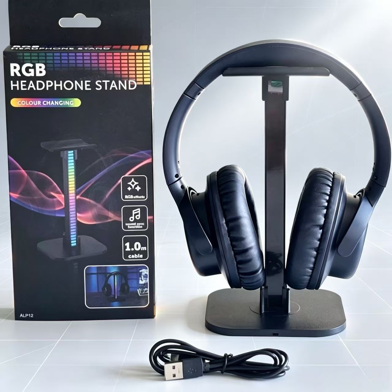 USB Gaming Headphone Stand RGB - Gaming Headset recension och pris