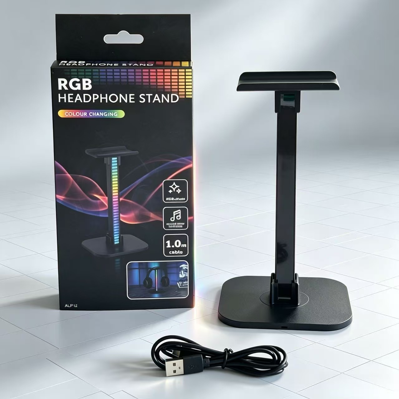 USB Gaming Headphone Stand RGB - Gaming Headset recension och pris