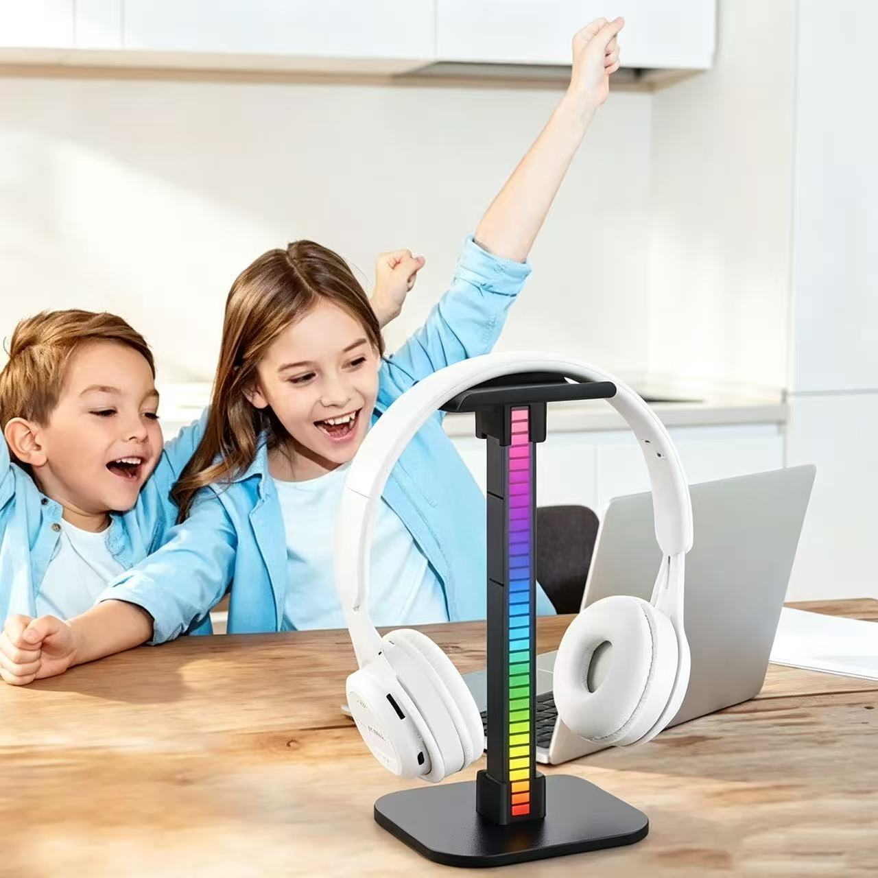 USB Gaming Headphone Stand RGB - Gaming Headset recension och pris
