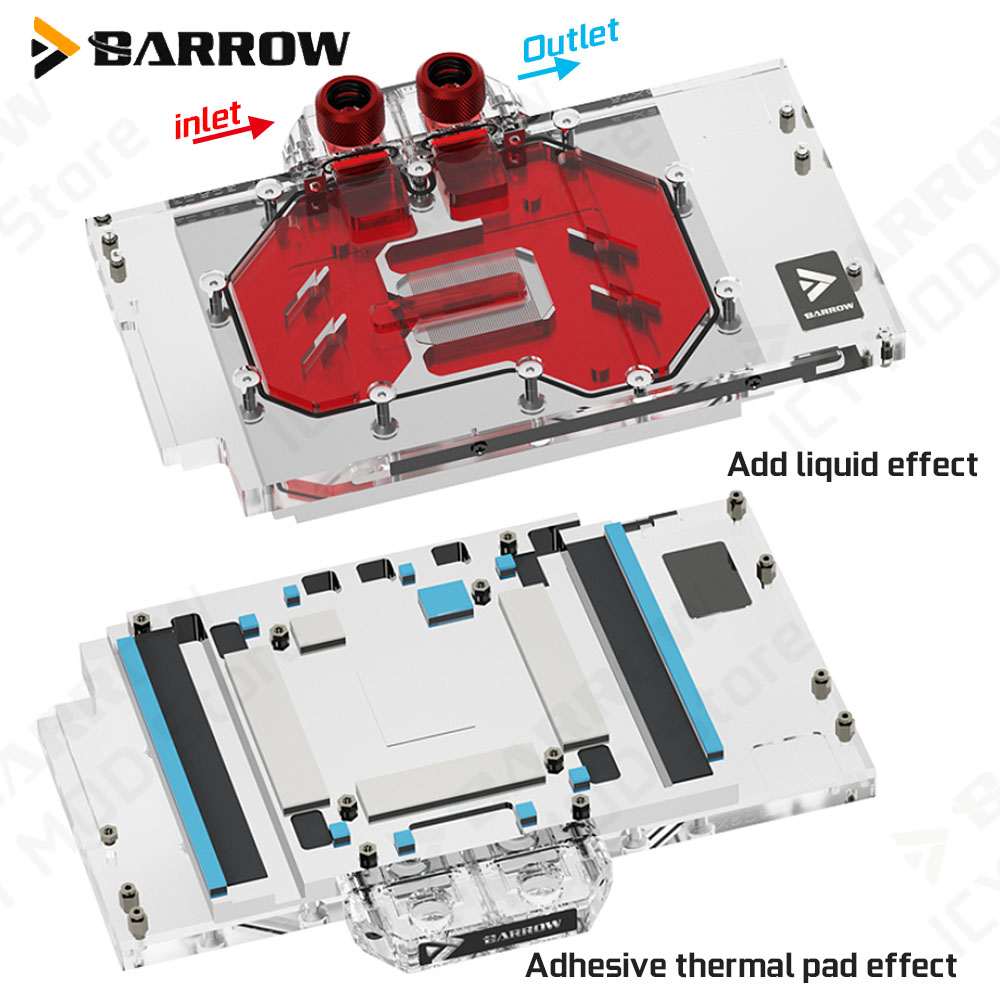 Barrow Display Card Water Cool - Pc Gaming Water Cooling recension och pris